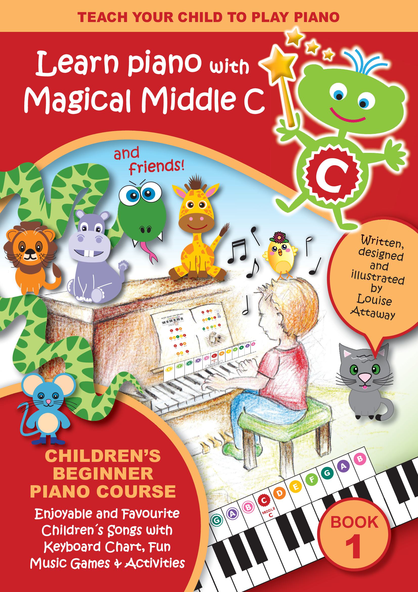 Learn piano with Magical Middle C - Book 1