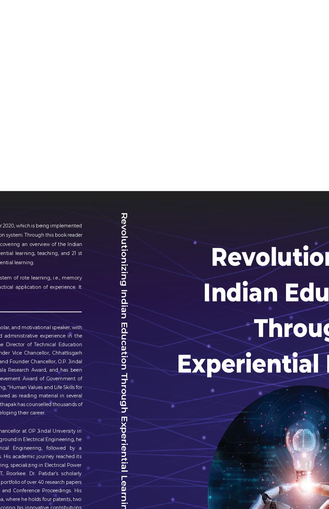 Revolutionizing Indian Education Through Experiential Learning
