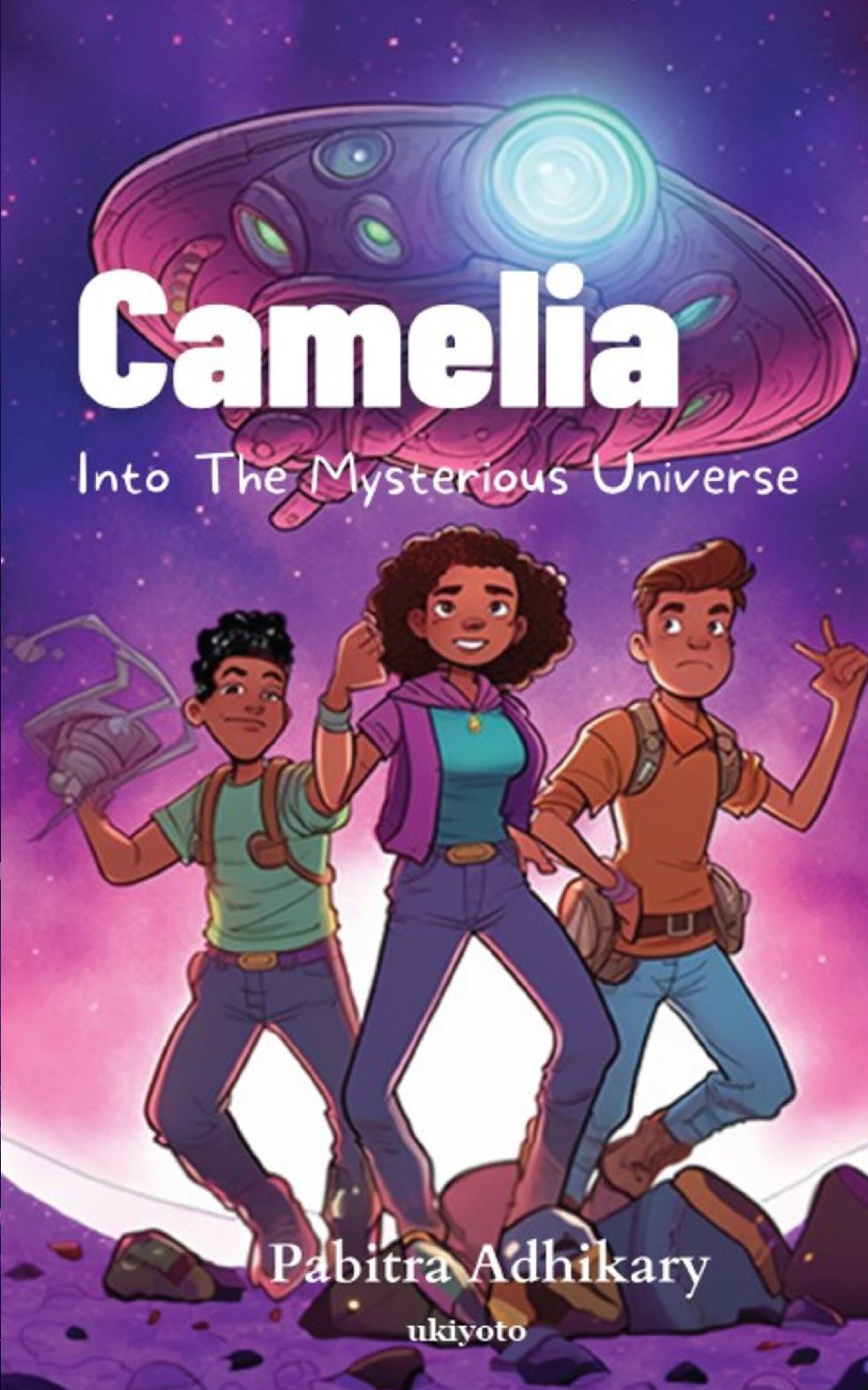 Camelia into The Mysterious Universe BW Version