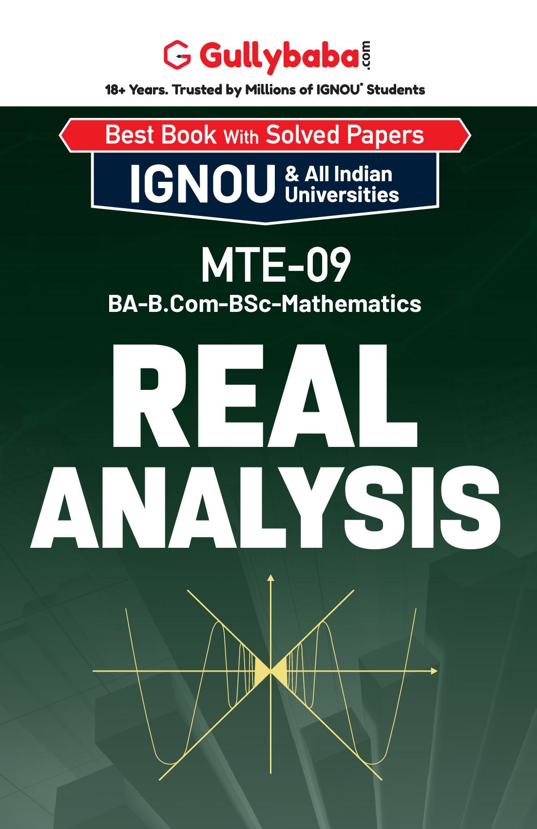 MTE-09 Real Analysis