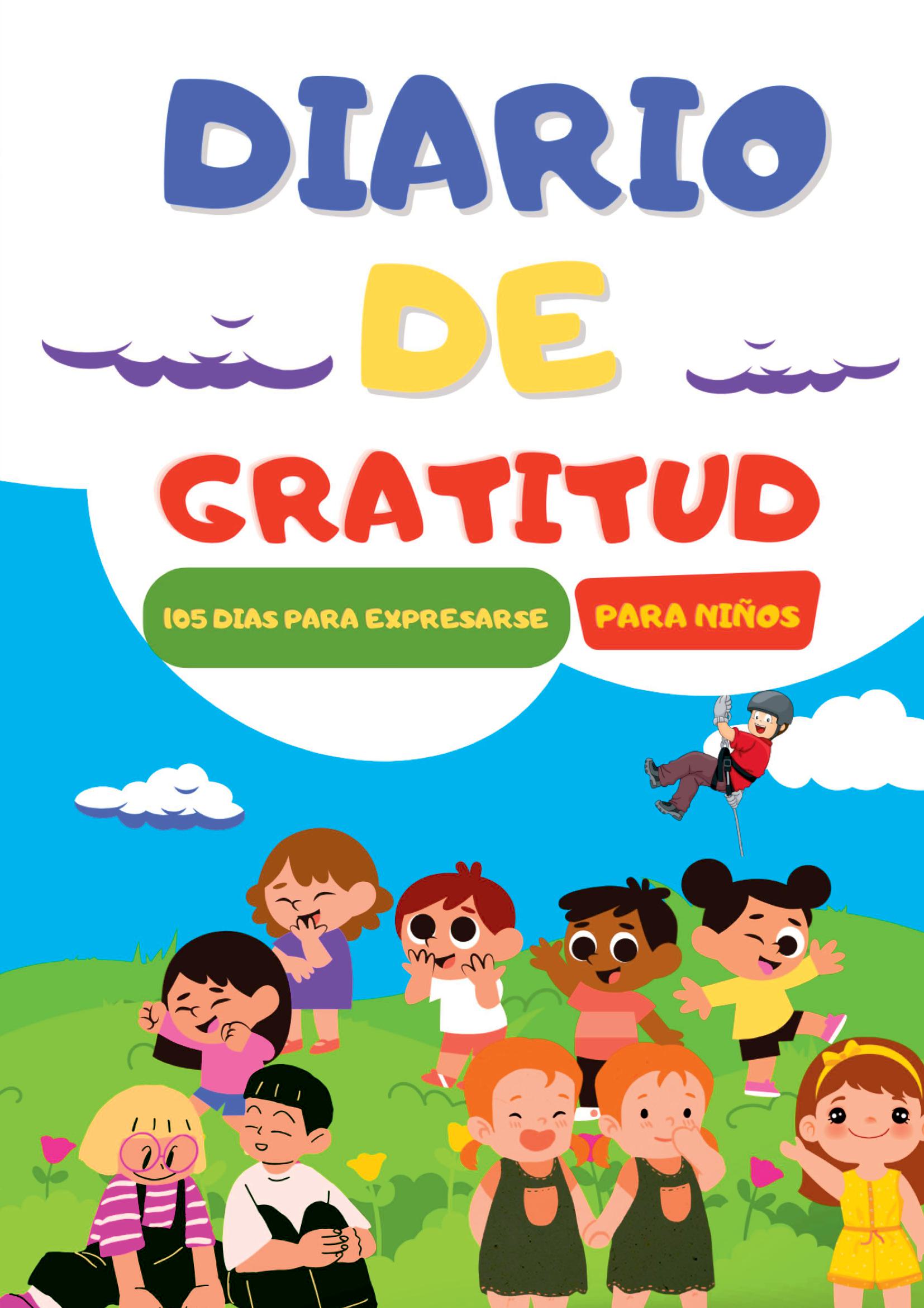 Diario De Gratitud  Para Niños