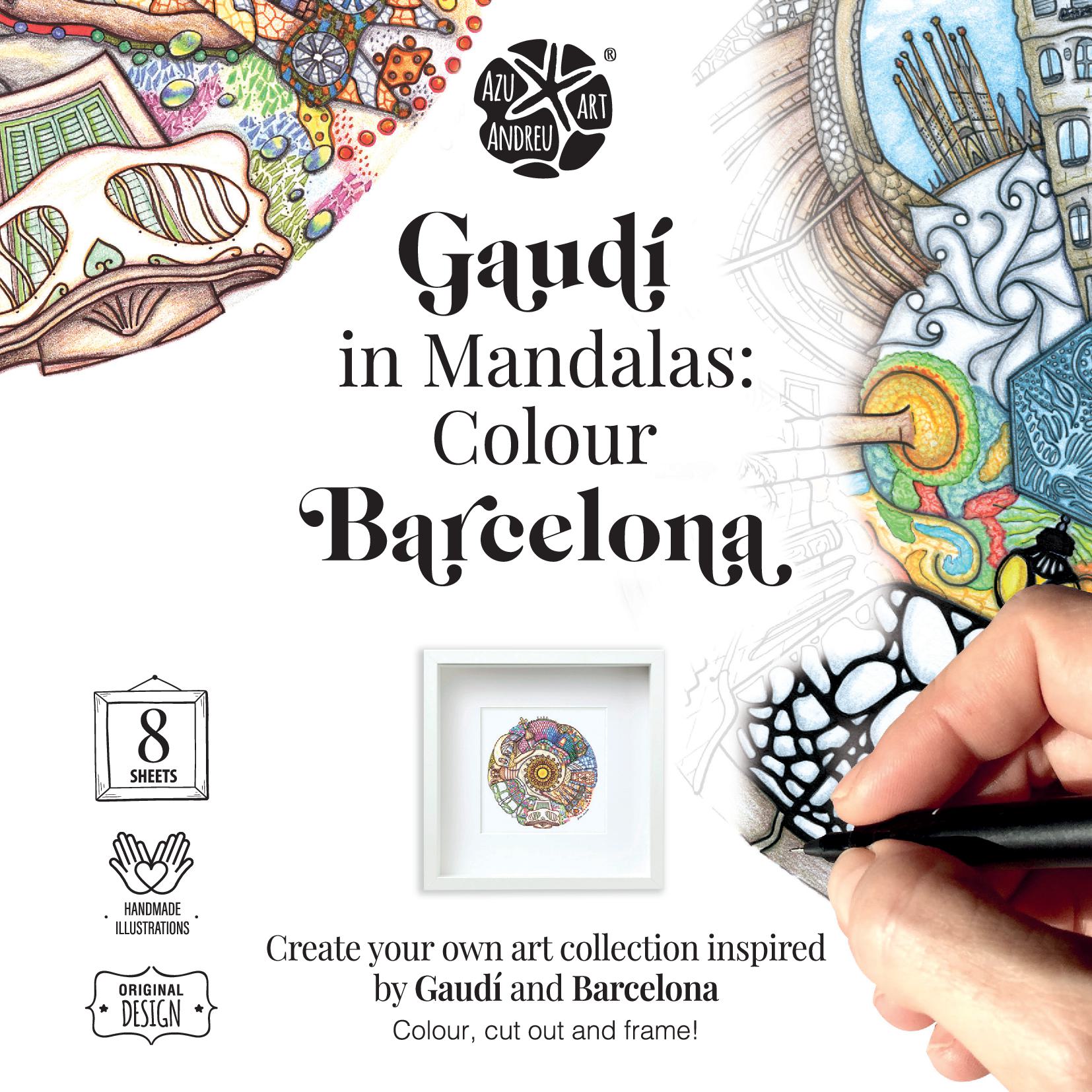 Gaudí in Mandalas: Colour Barcelona