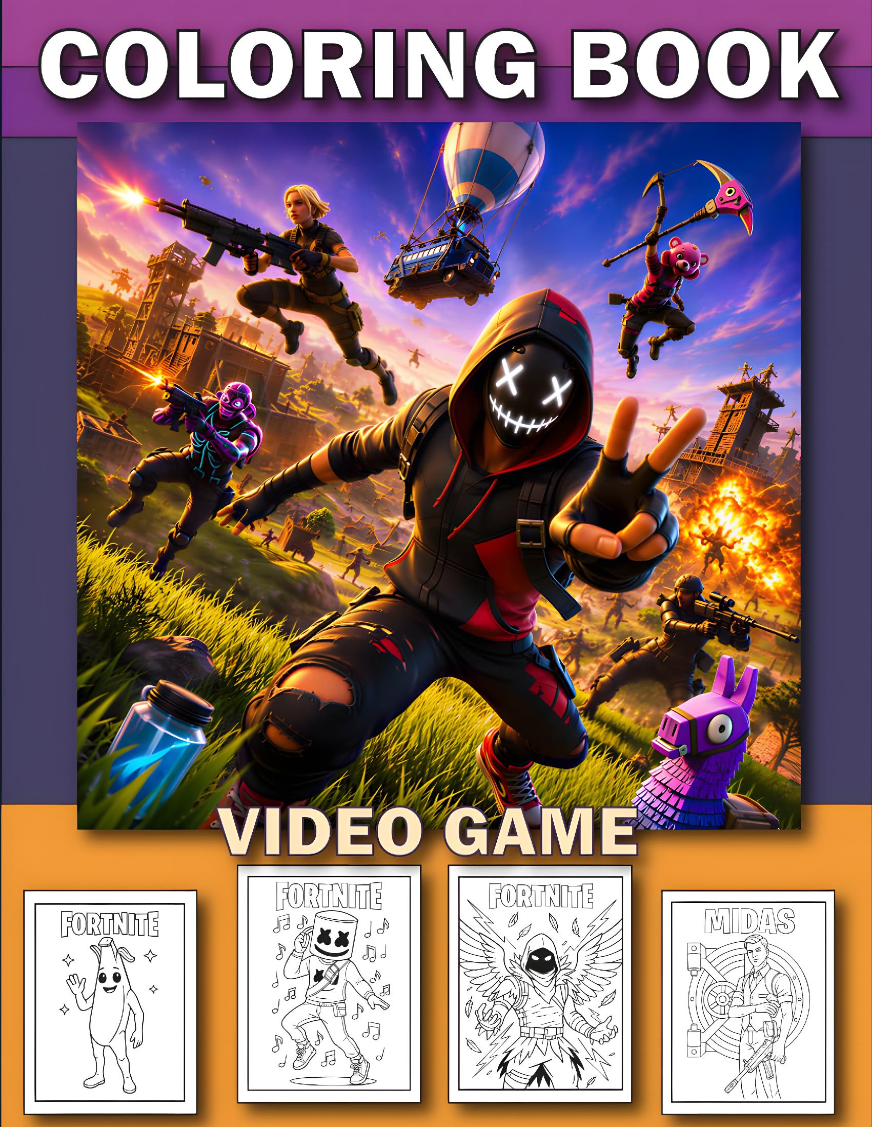 COLORING BOOK VIDEO GAME