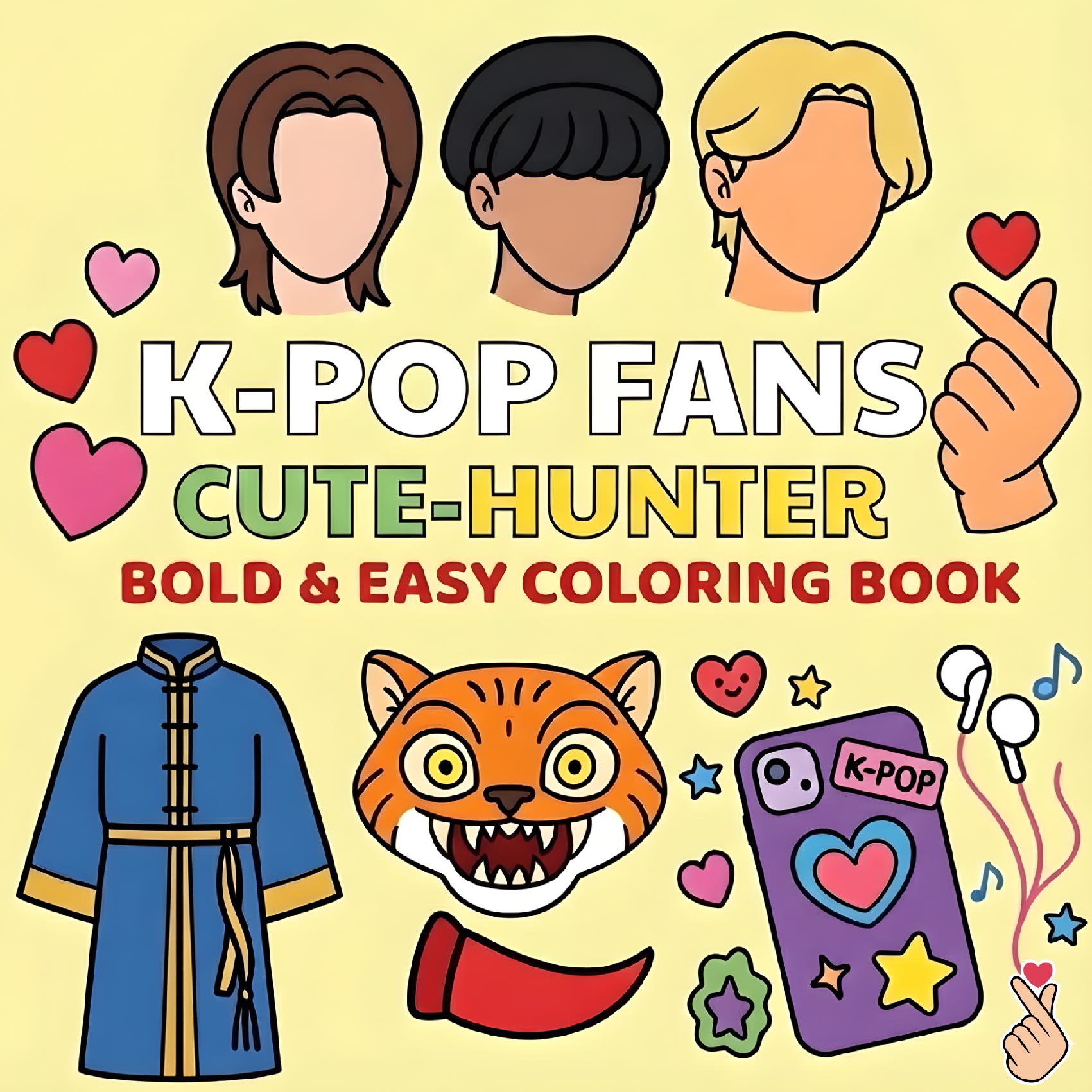 K-Pop Coloring Book
