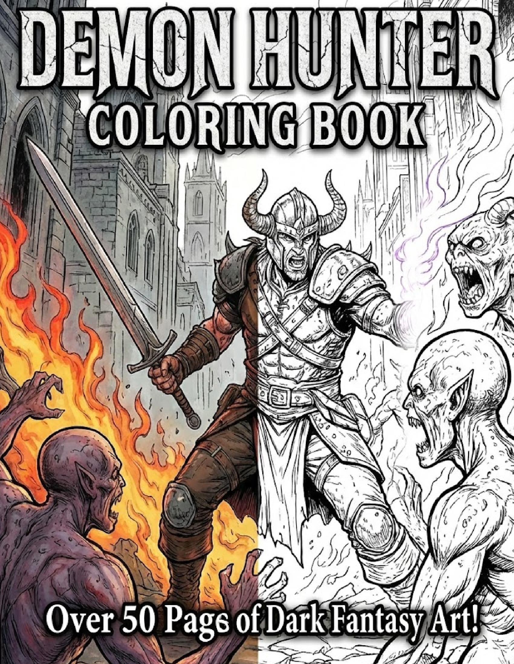 Kpop Demon Coloring Book