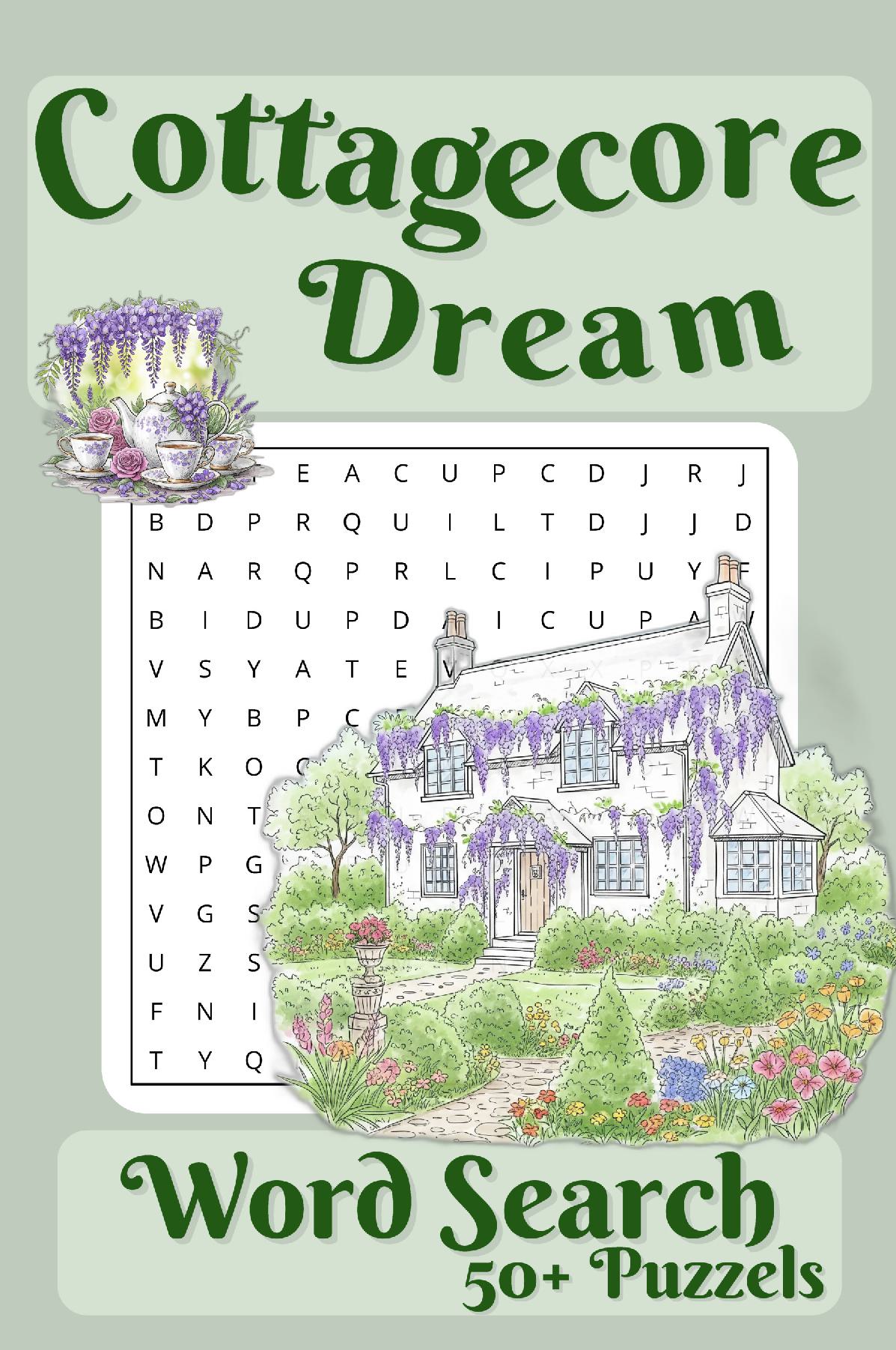 Cottagecore Dream Word Search:
