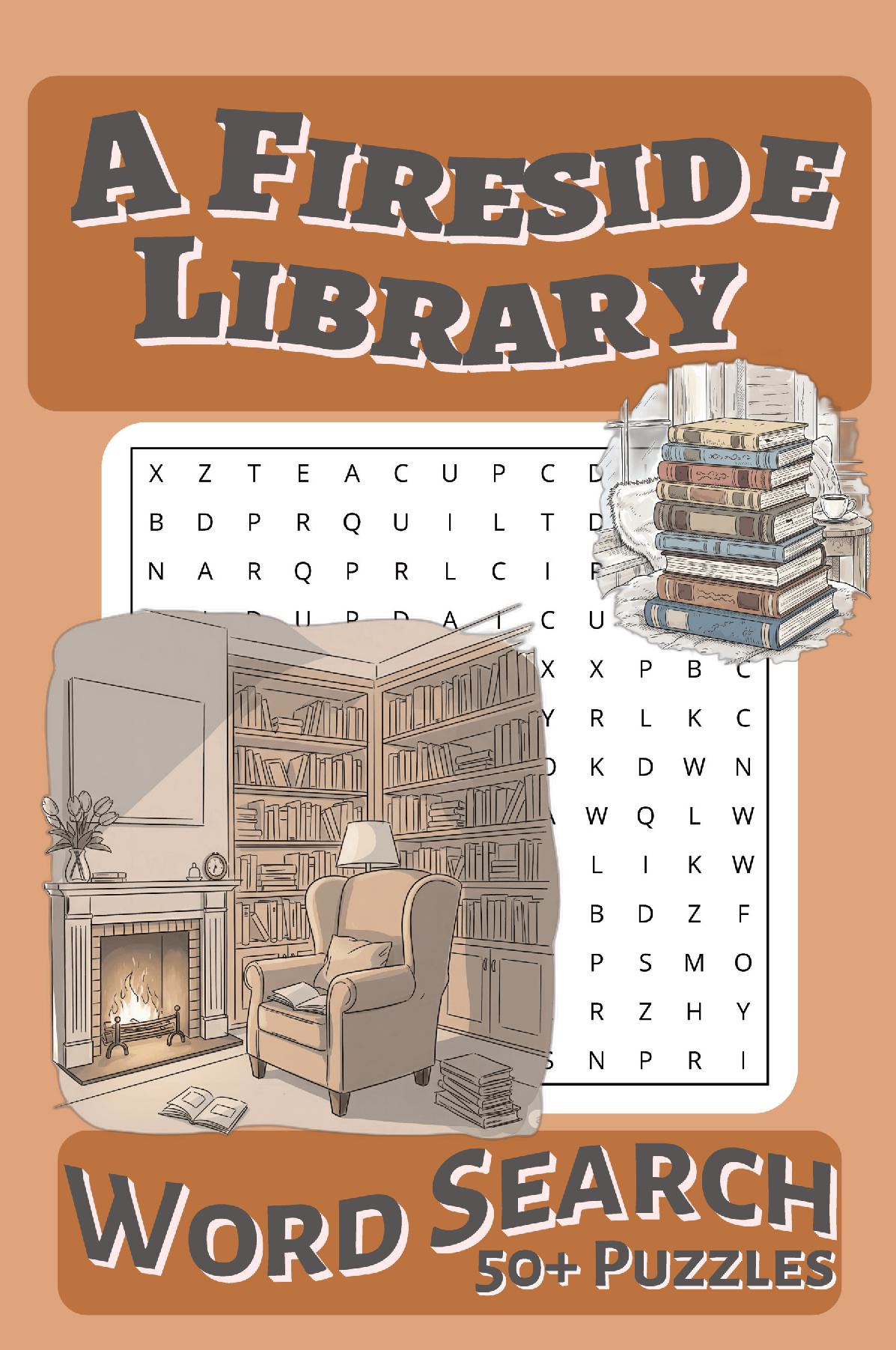 A Fireside Library Word Search