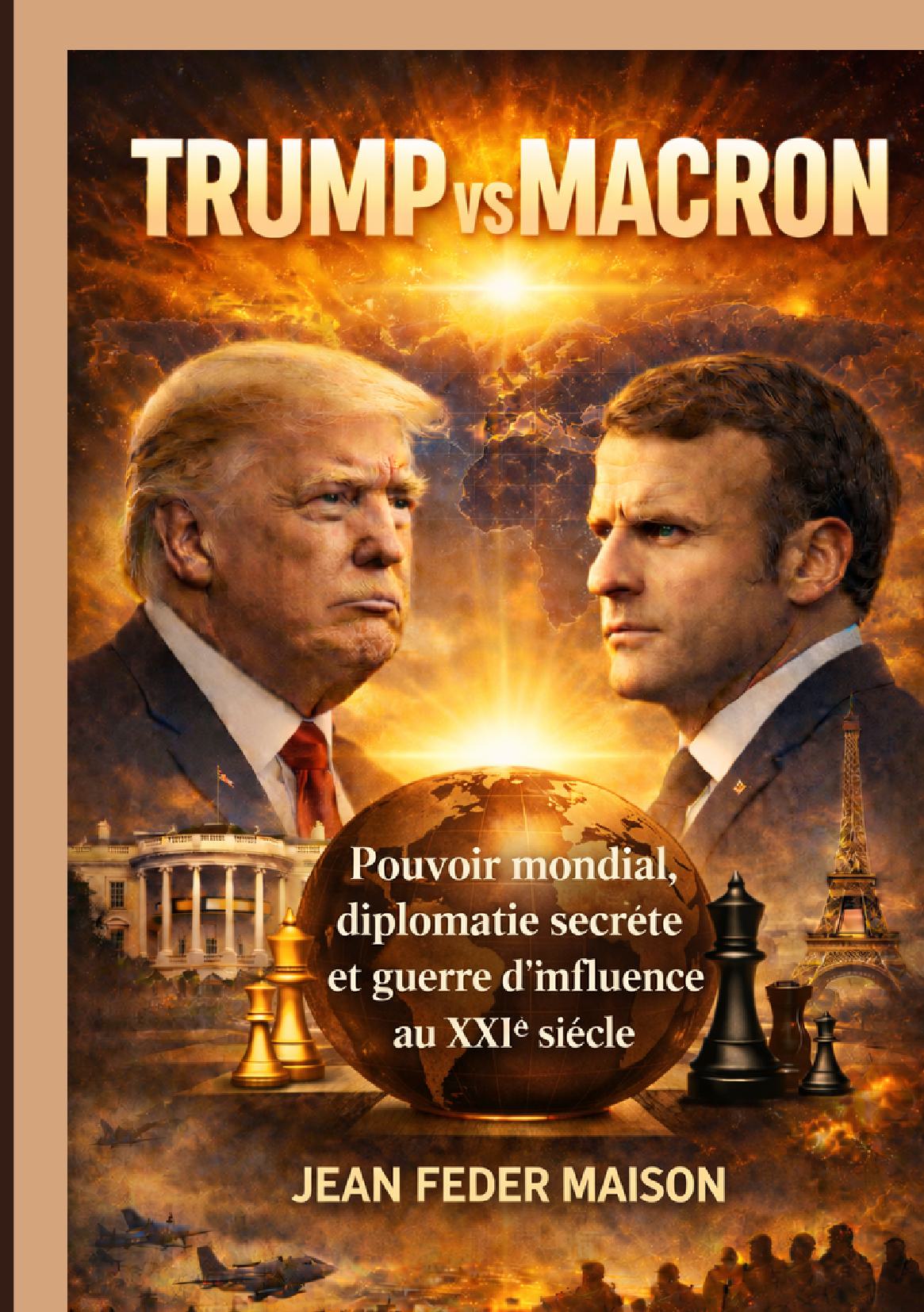 TRUMP vs MACRON Pouvoir mondial, diplomatie secrète et guerre d’influence au XXIe siècle
