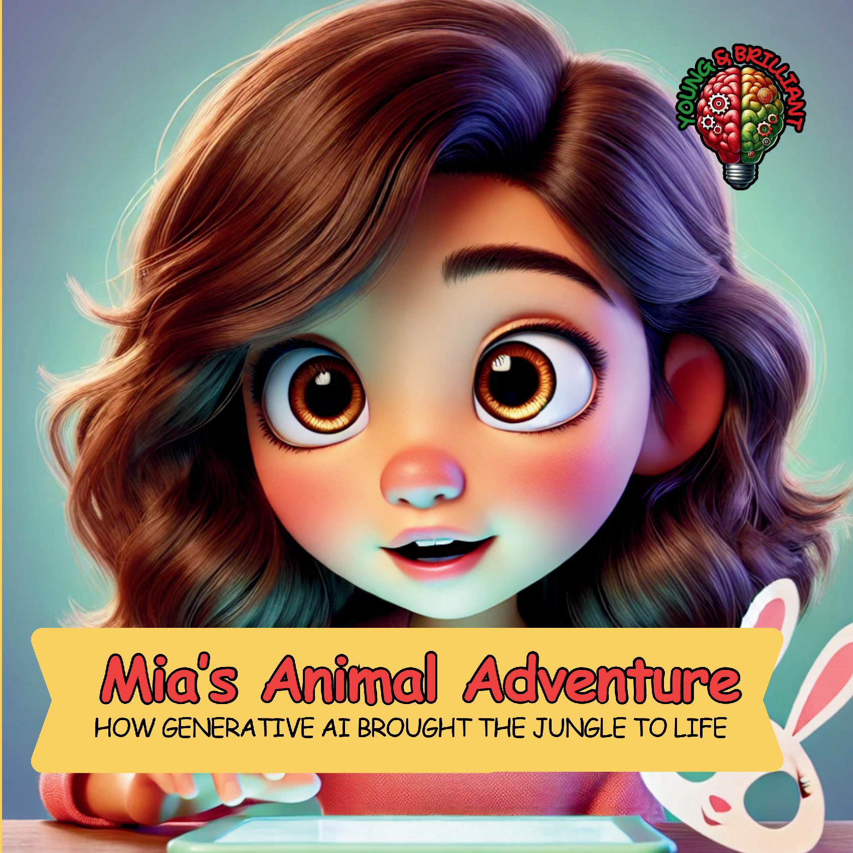 Mia's Animal Adventure: How Generative AI Brought the Jungle to Life