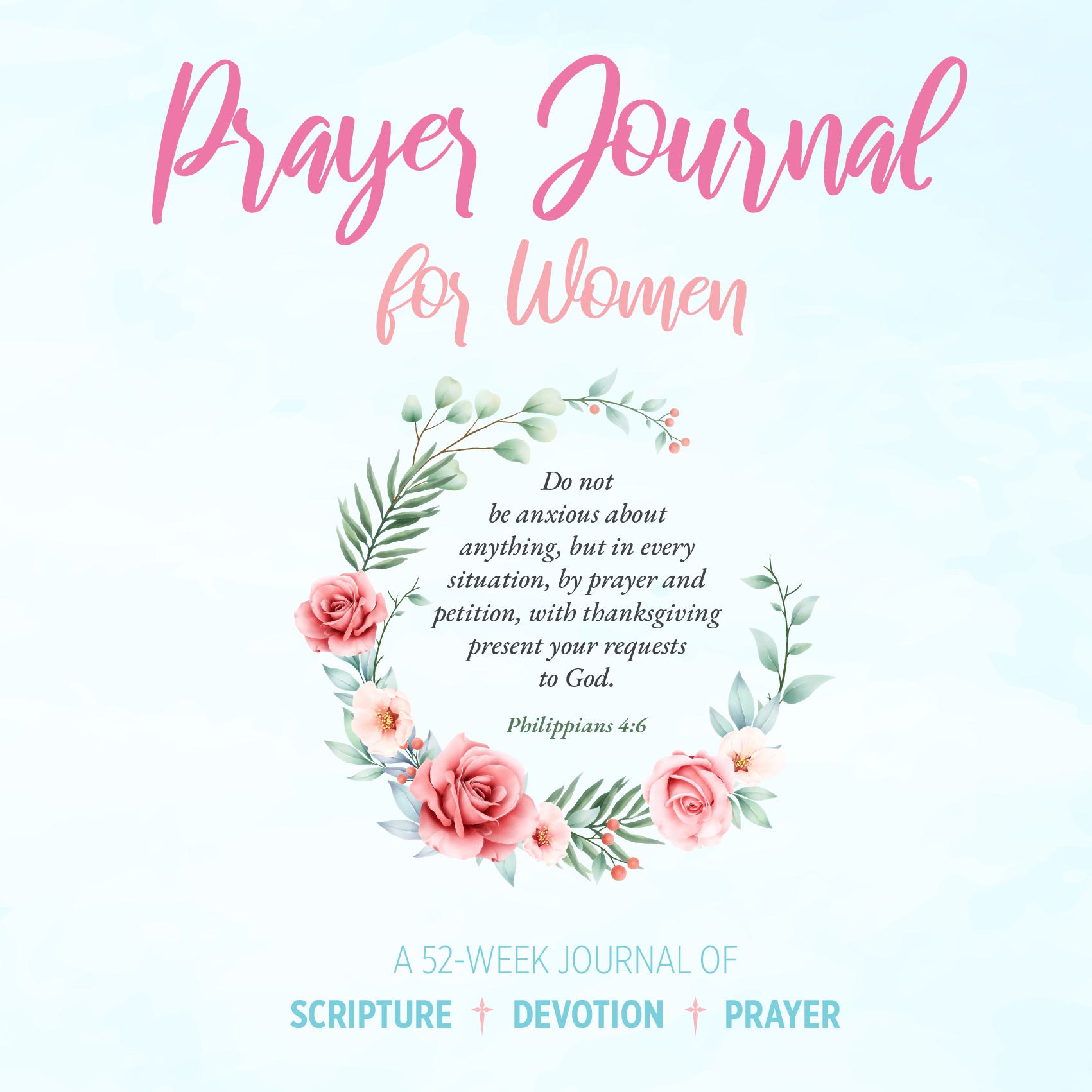 52-Week Prayer Journal for Women